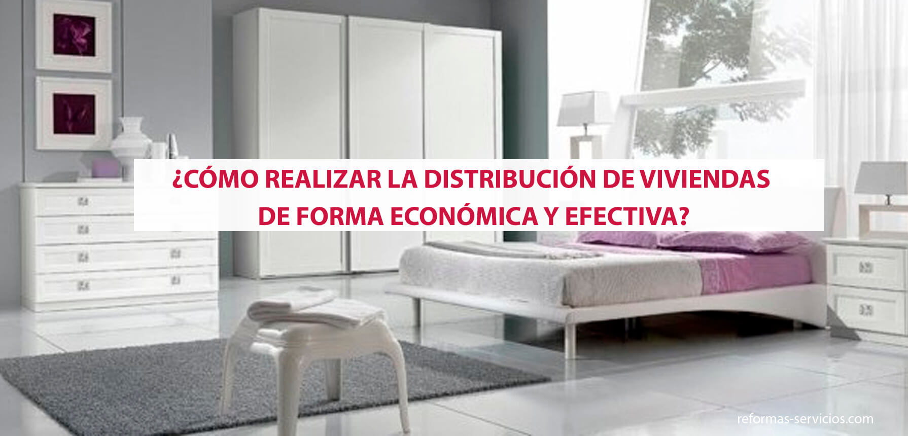 distribución de viviendas